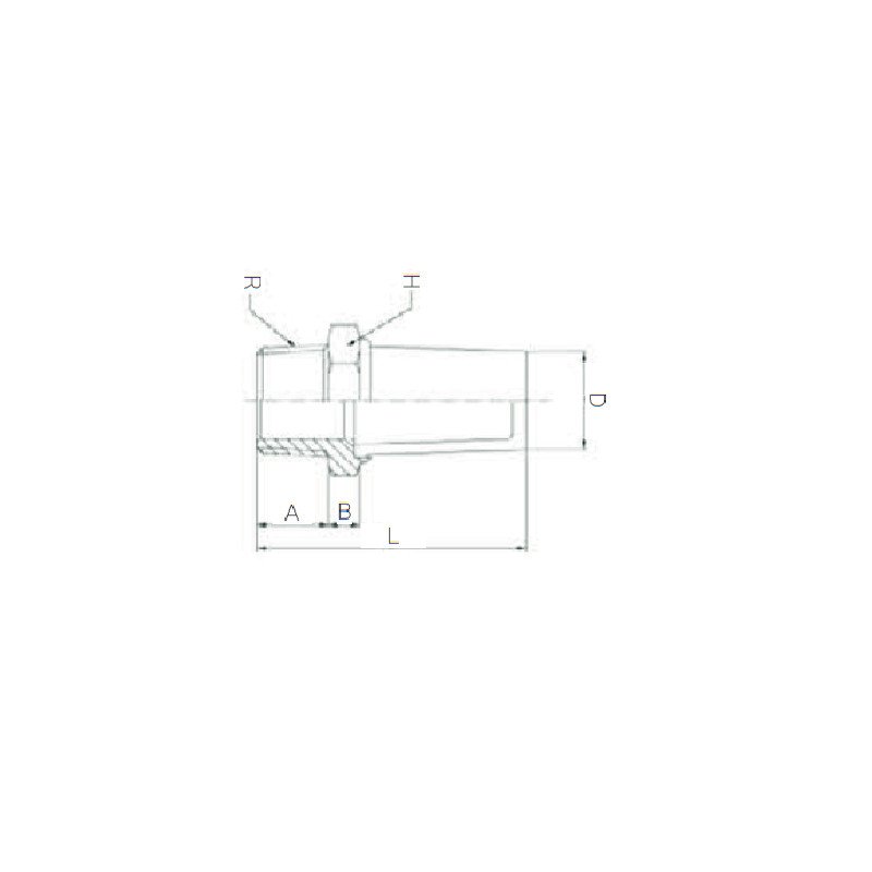 Silenciador de bronce sinterizado 3/8, SL03 Sang-a Pneumatic