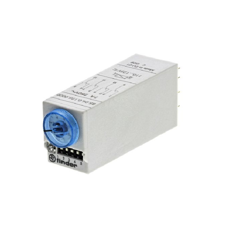 850201250000 Finder Miniature Plug-in Timer 10A