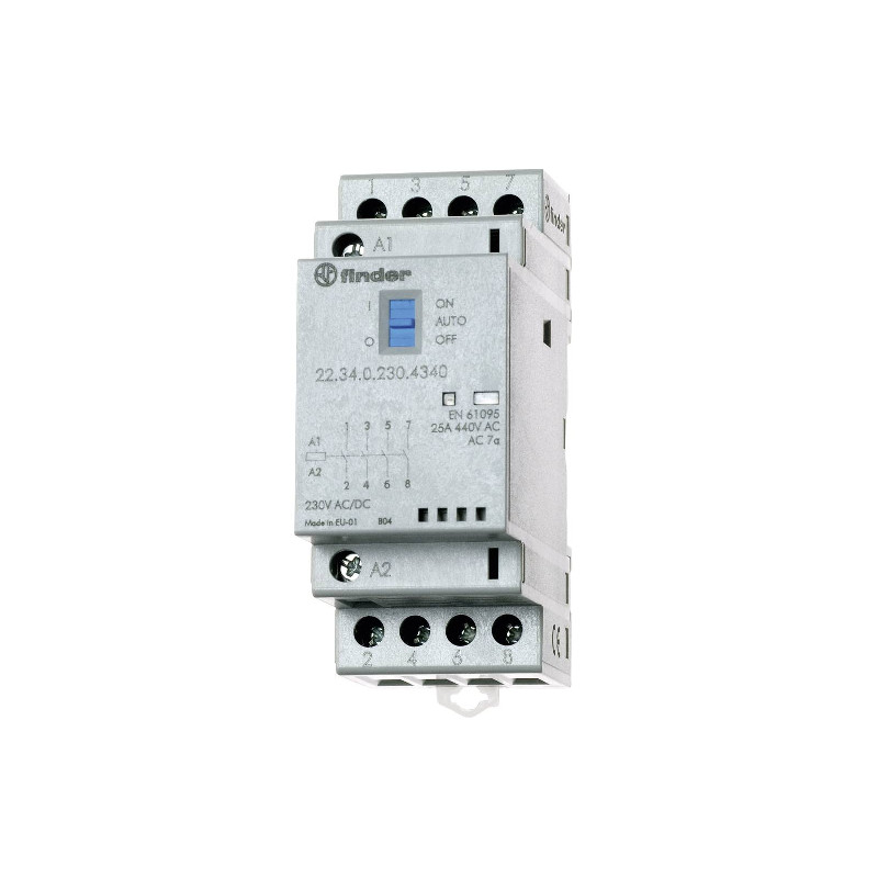 223402304640 Contactor modular 25A, 2NC+2NA, 230Ac/Dc