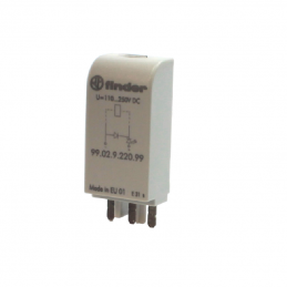 9902922099 Finder Green led + diode module (standard polarity)