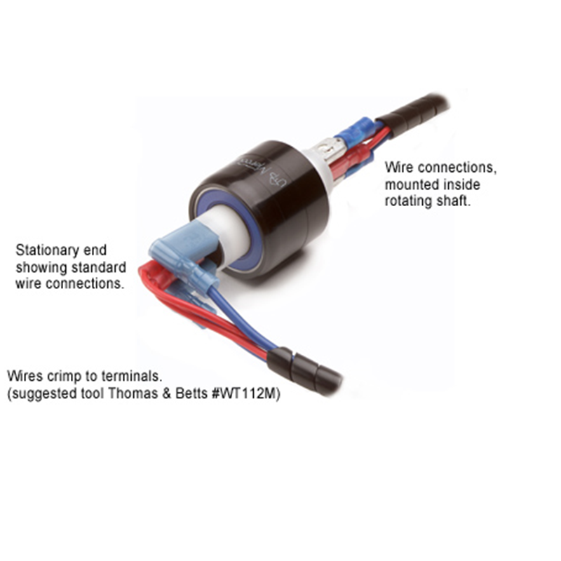 MERCOTAC 430-SS  CONECTORES ELÉCTRICOS ROTATIVOS