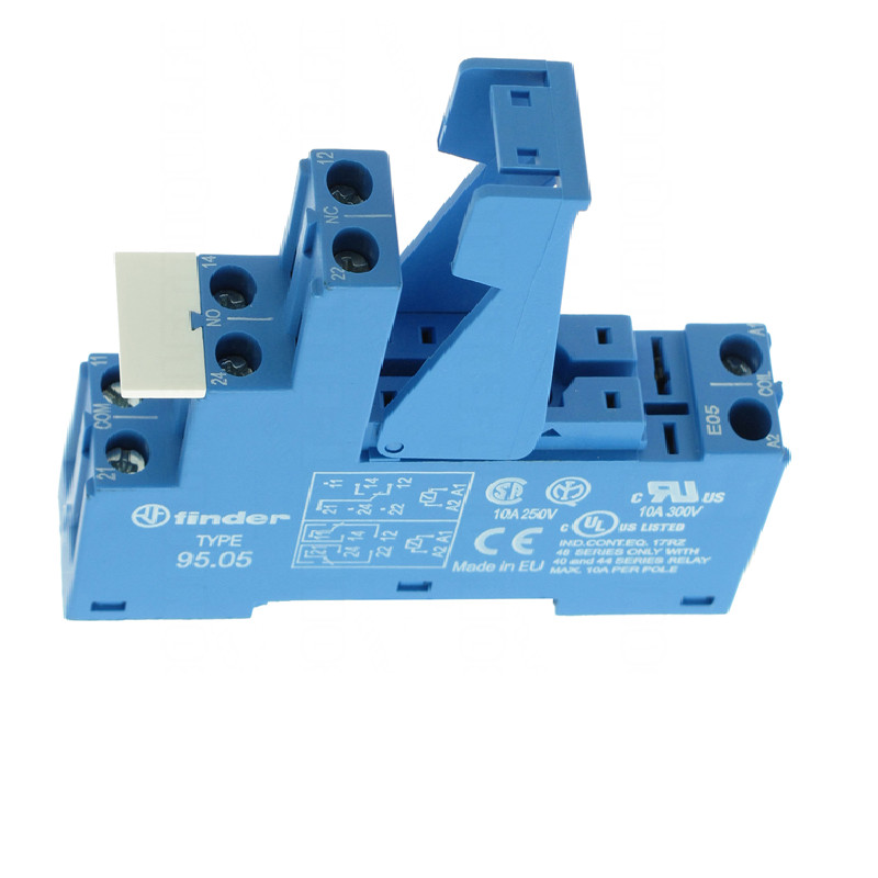 9505SPA Socket for 40, 41 and 43 series relays