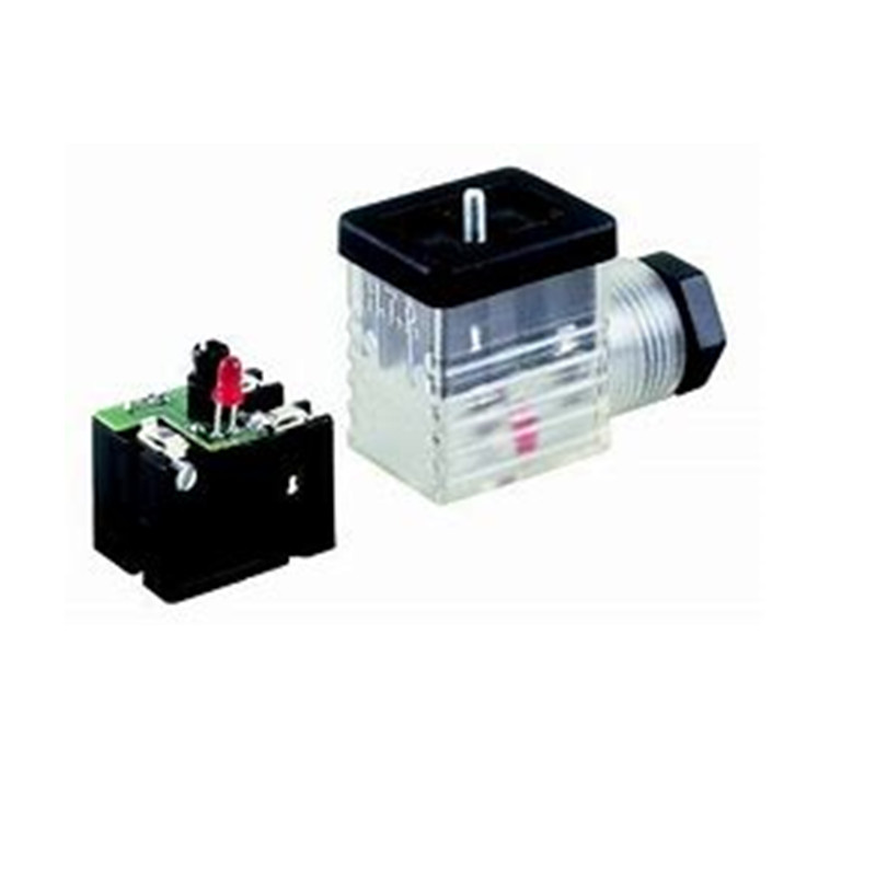 M1TS2VL1-DIN-Connector-B-24Dc/Ac-Led-Varistor