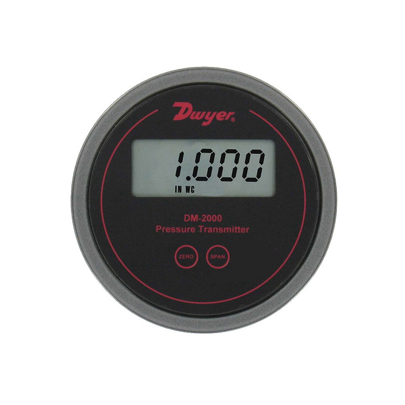 DM-2005-LCD Manómetros Diferencial Magnehelic 2.00 W.C. Dwyer