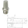 Silenciador Inoxidable Snag-A Pneumatic SSL02