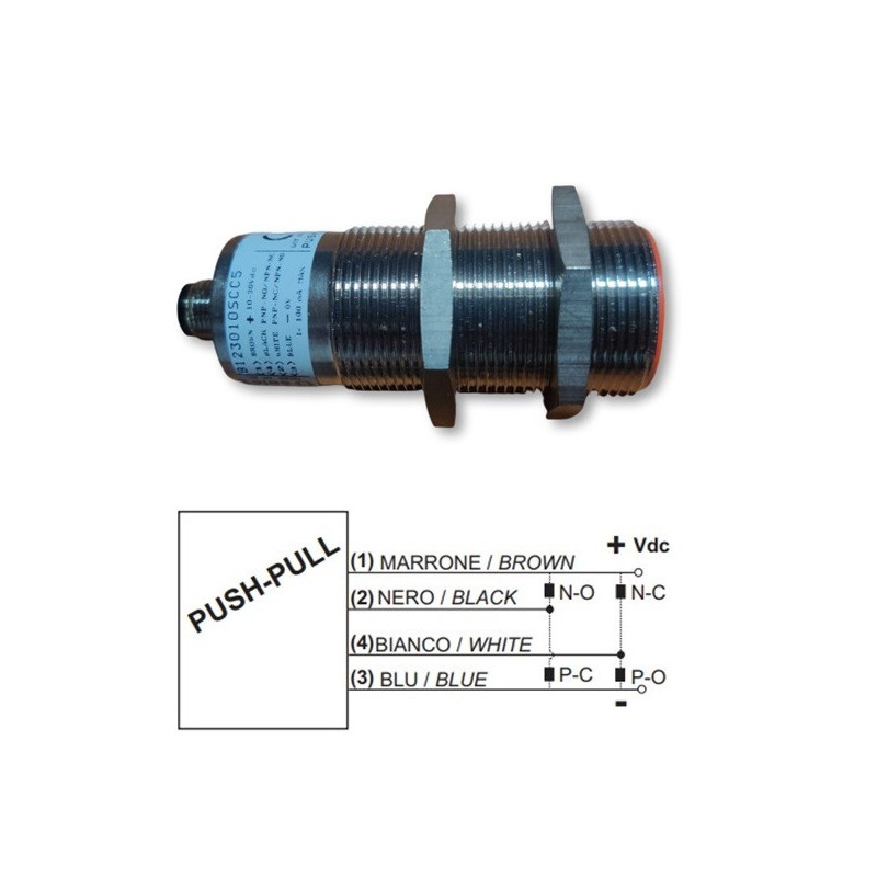 B123010SCC5 Inductive Sensor M30 Push Pull Selet