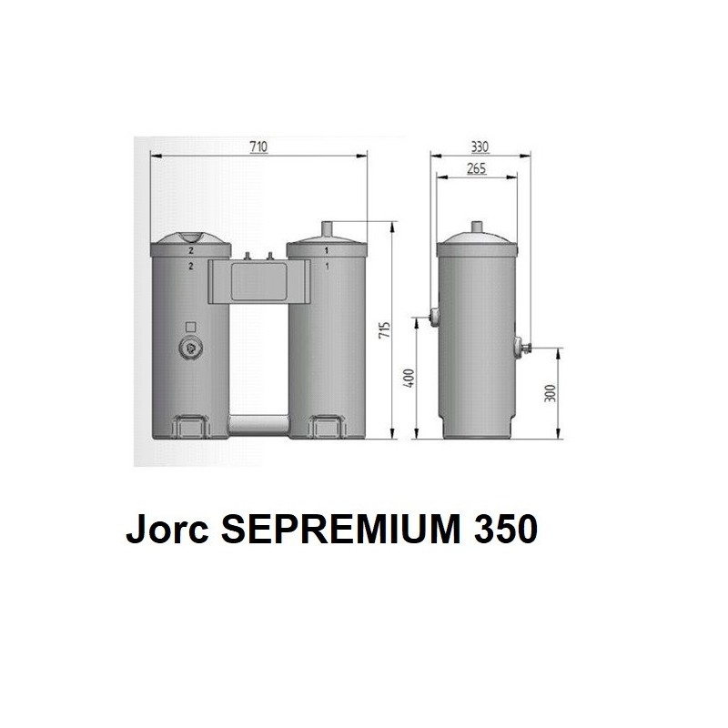 Oil / Water Separator, Jorc SEPREMIUM 350 Polyglycol