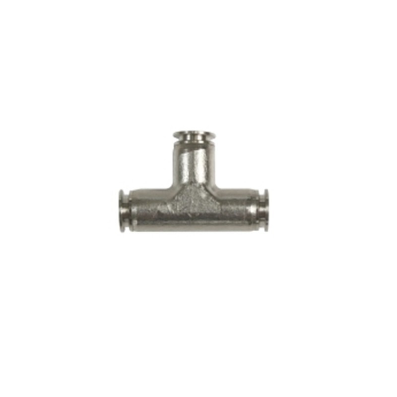 Racor, Union Tee Conector metalico 12mm  NPEC-12