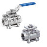 3PC Ball Valve Inox 3/4¨ SS316 ISO 5211, 1000WOG