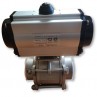 Ball Valve 3Pcs Inox 2¨, with Pneumatic Actuator + Namur