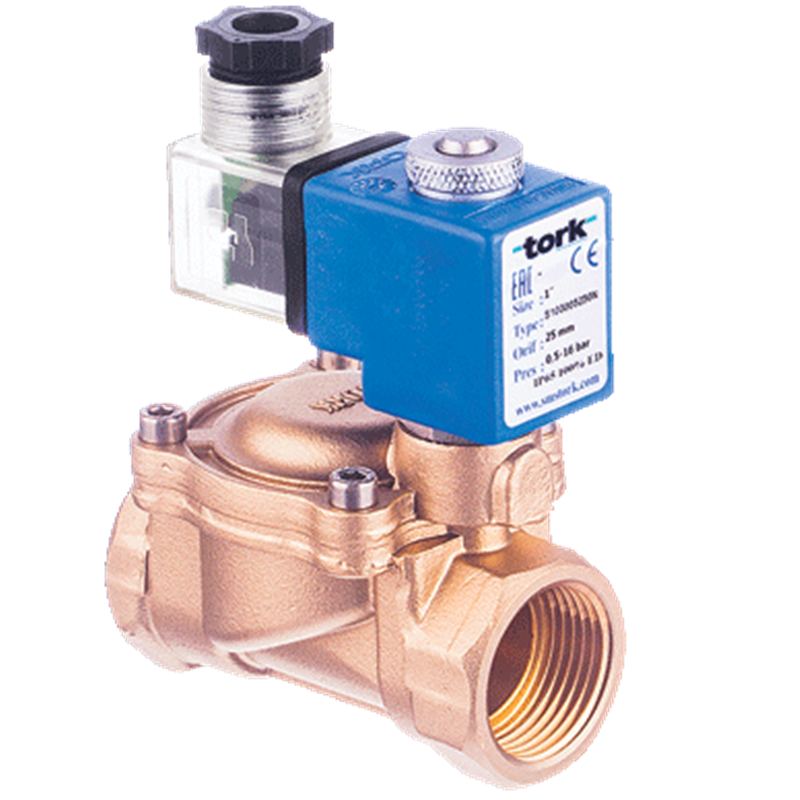 Tork Válvula Solenoide Vapor 1", 220V, Nc S201005170T