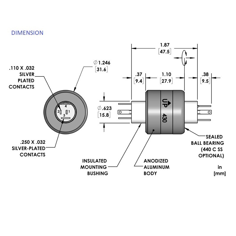 Slip Ring Mercotac 430