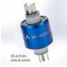 Conector Rotativo Electrico M4, Mltech