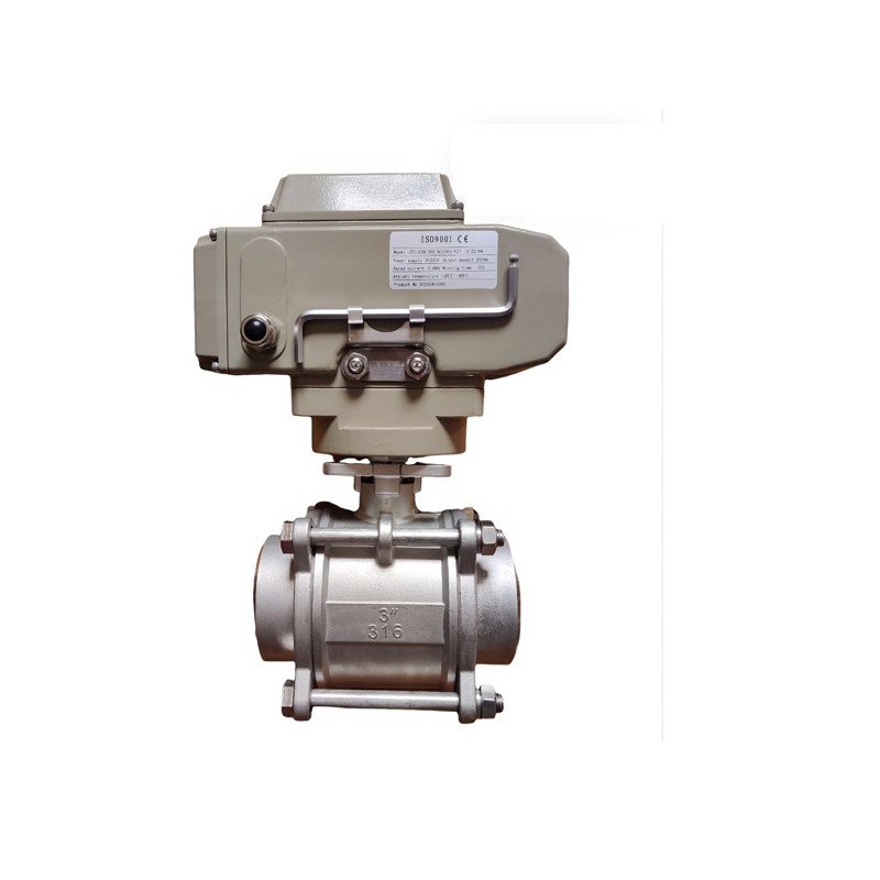 NPT Thread Ball Valve with Electric Actuator