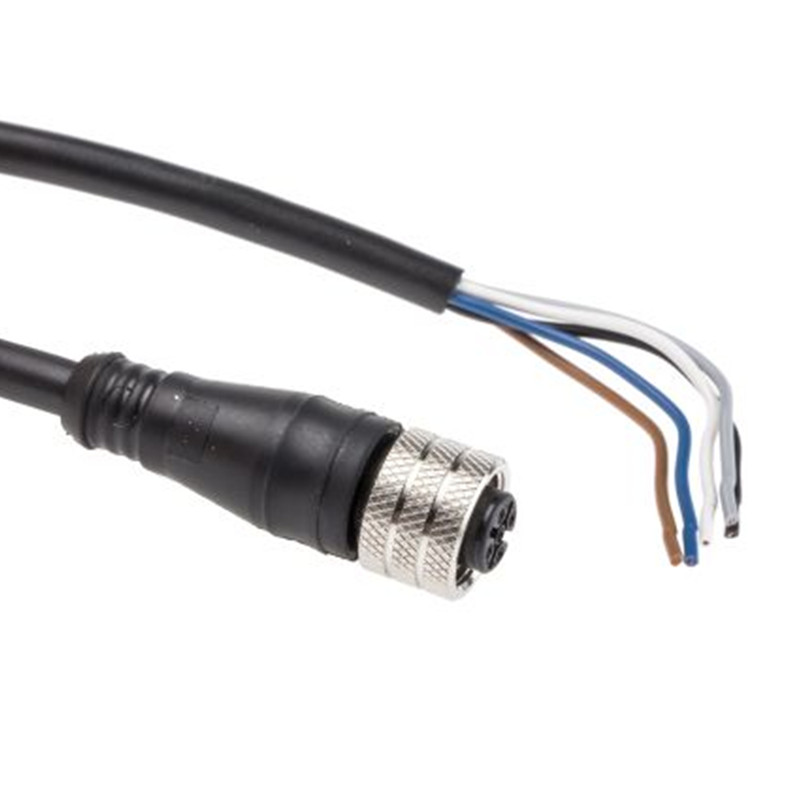 Cable conector para sensor M12 Recto 4Pines 2M