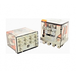 563480240040 Finder relays 4CO , DPDT, 24 Vac, 12A
