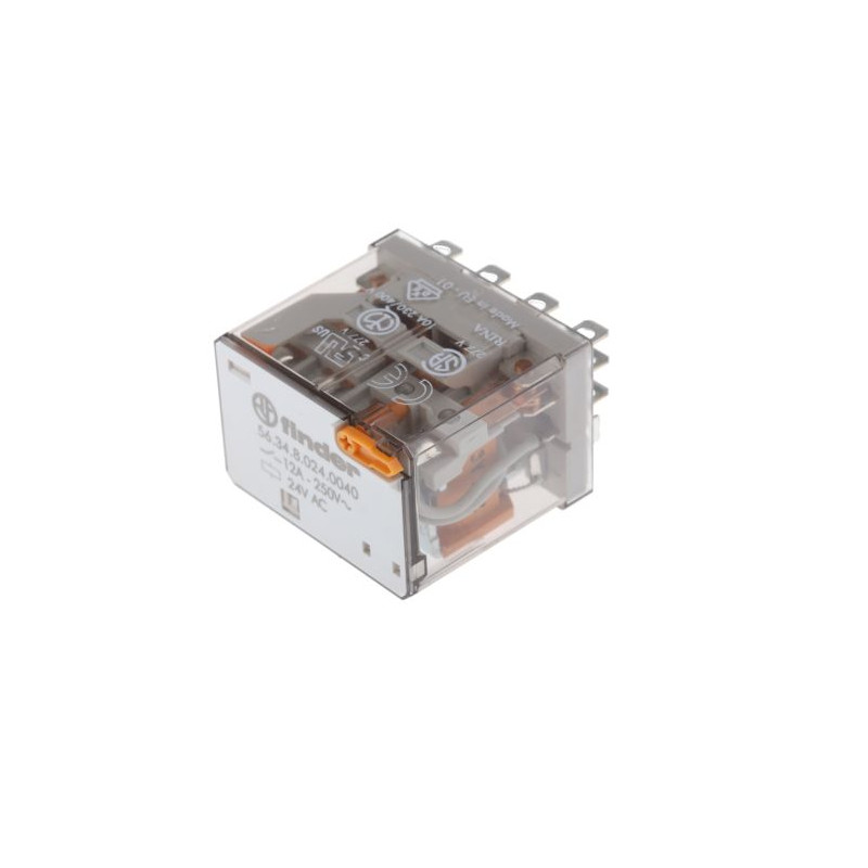 563481200040 Finder relays 4CO , DPDT, 120 Vac, 12A