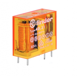 403180240000 Finder relays PCB, 1CO, 24Vac, 10Amp 3.5mm
