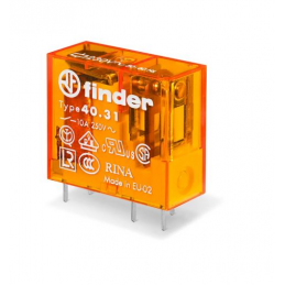 403180240000 Finder relays PCB, 1CO, 24Vac, 10Amp 3.5mm