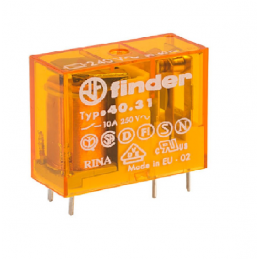 403180240000 Finder relays PCB, 1CO, 24Vac, 10Amp 3.5mm