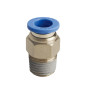 Sang-A Pneumatic Male Straight, 12mm - 1/4, GPC1202