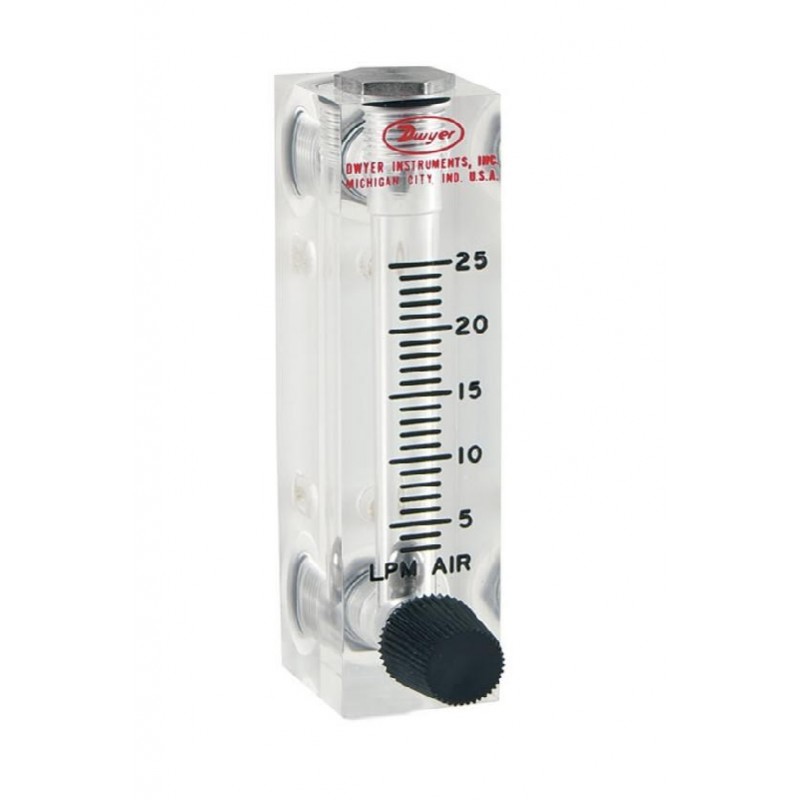 Dwyer VFB-81-SSV Flowmeter, range 6-60 GPH water