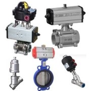 Valves With Pneumatic Actuator