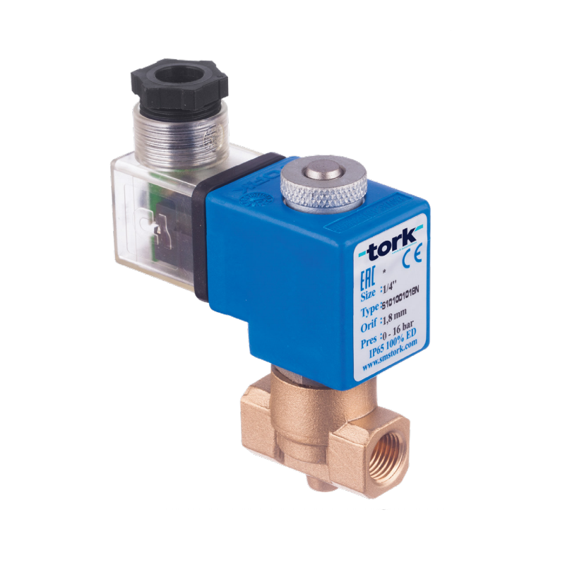 S101008460V Tork, Válvula Solenoide 2/2, 2", NC Voltaje 220 Vac