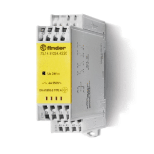 7S1490240220 Relay seguridad Contactos Guiados 6A, 2NO 2NC, 24VDC