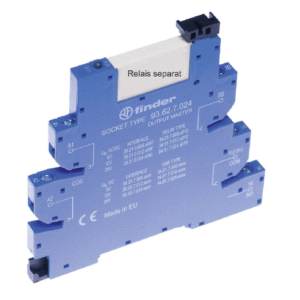 93627024 Finder Zócalos para relés de serie 34 y 41