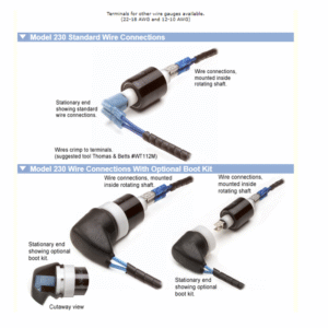 Mercotac 331, 3 Contactos 2x4Amp-1x30 Amp