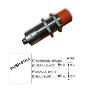 B12E3015SCC5 Sensor Inductivo M30 Push Pull