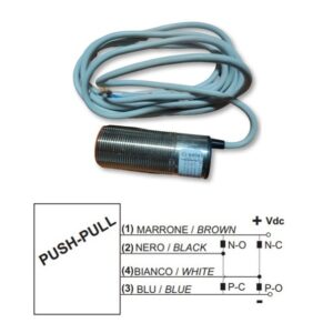 B12G3010SC Sensor Inductivo M30 Push Pull
