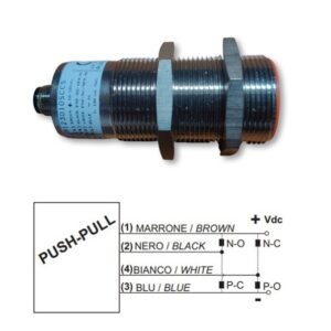 B123010SCC5 Sensor Inductivo M30 Push Pull