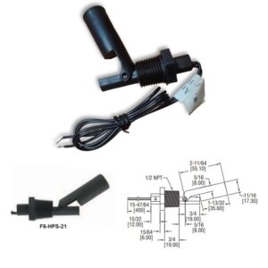 F6-HPS-2, Interruptor de nivel flotador horizontal