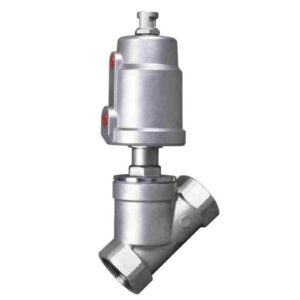 Válvulas de Asiento Inclinado 1¨ NC, SS304