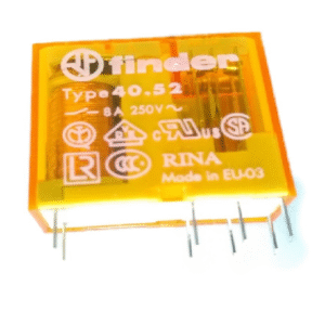 405282400000 Finder Relé PCB, 2CO, 240 Vac, 8 A