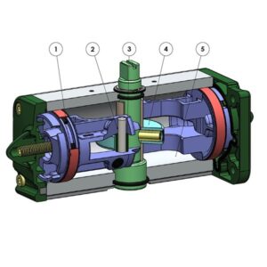 GD360 Actuador Doble Efecto ACTUATECH DAN0360