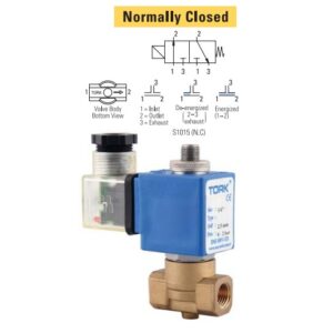 S101501025 Válvula Solenoide 3/2 1/4 220V 0-3bar, Tork