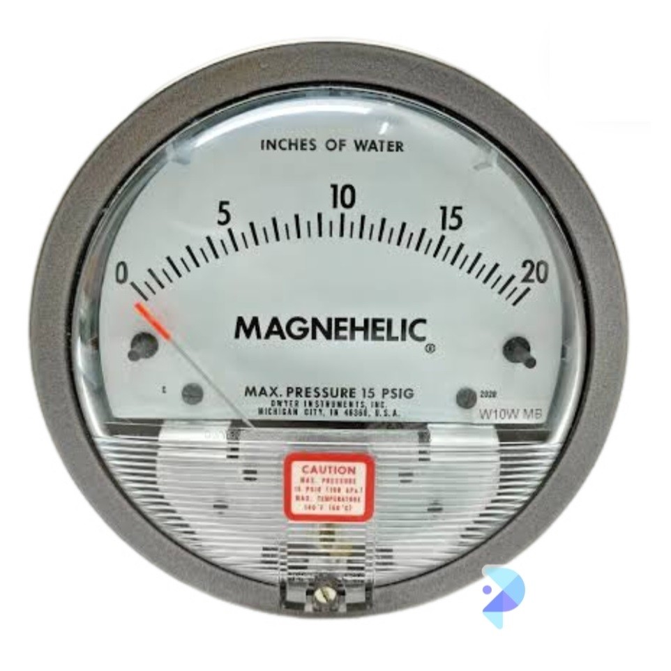 2705.jpg Dwyer 2020 Manometro Diferencial Magnehelic - Imagen 1