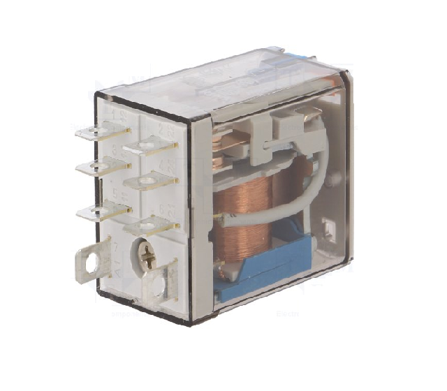 310.png 563291100000 Finder Relé 2CO , DPDT, 110 Vdc, 12A - Imagen 1