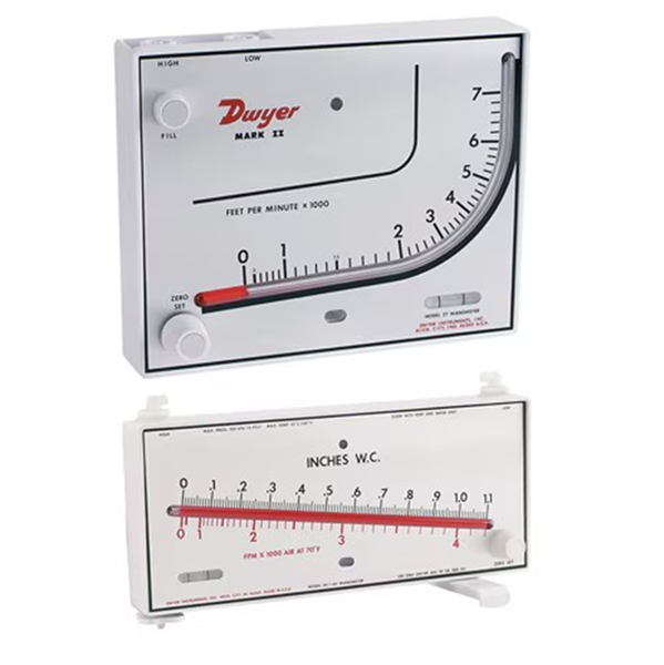 Mark-II-25-Dywer-Instruments Manometro de Presion Diferencial MARK II 25 Dwyer - Imagen 1